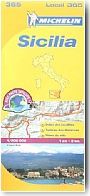 Carte Michelin Sicile. 1/200 000