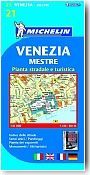 Plan Michelin de  Venise. 1/6 000