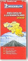 Carte Michelin Belgique et  Luxembourg