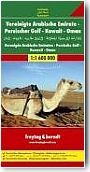 Carte Freytag & Berndt Emirats Arabes Unis, Golfe Persique, Kowe�t, Oman. 1/1 600 000