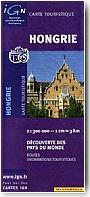 Carte IGN Hongrie. 1/300 000