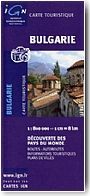 Carte IGN Bulgarie. 1/800 000